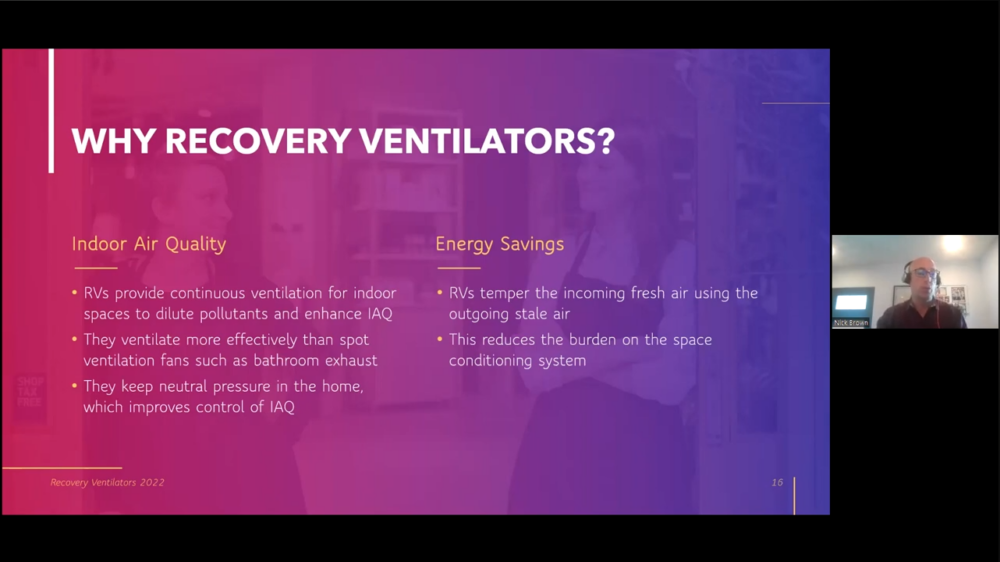 Recovery Ventilators