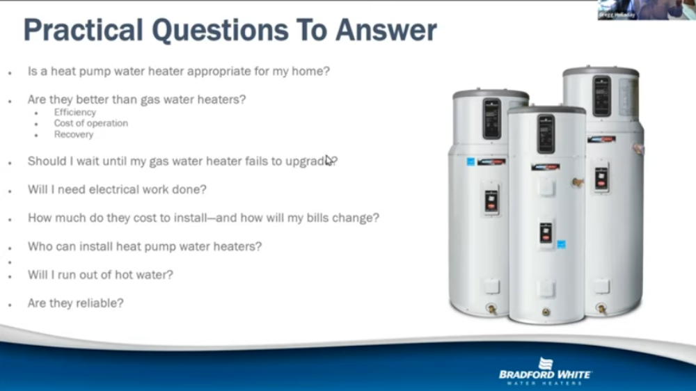 Heat pump water heater right for me